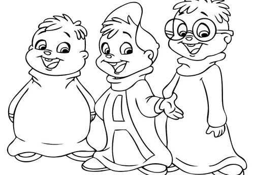 Alvin et les Chipmunks s'amusent dans le jardin