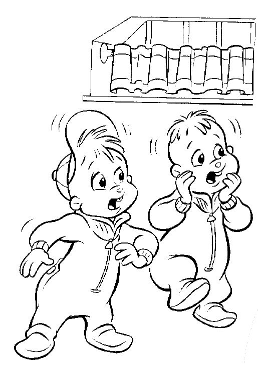Alvin et les Chipmunks en pleine aventure musicale dans un décor naturel