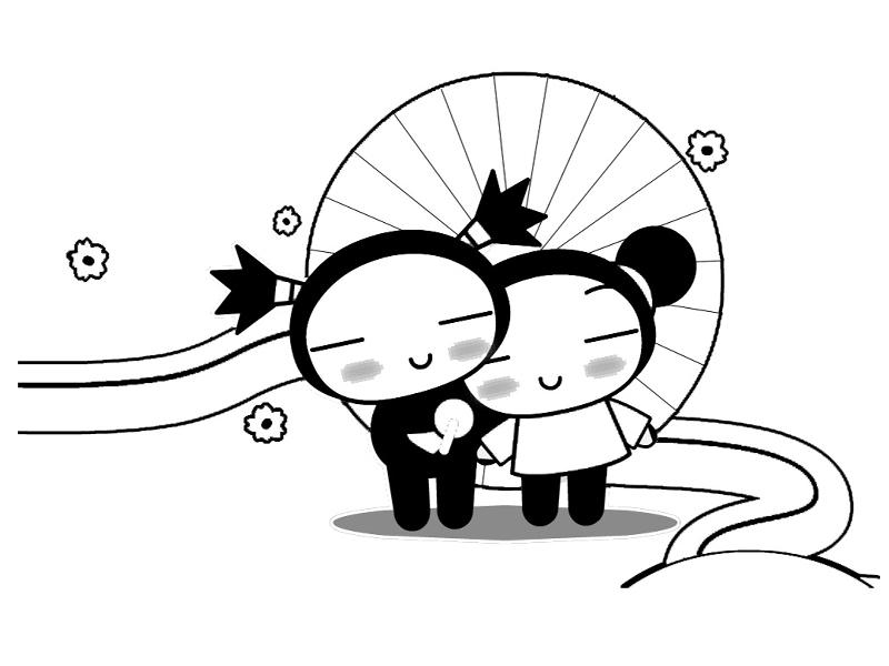 Un couple amoureux sous un ciel étoilé