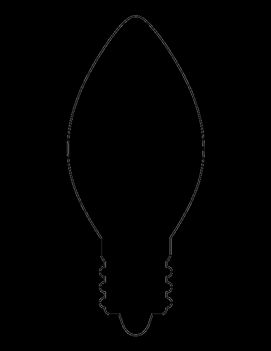 Coloriage d'une ampoule électrique suspendue avec des motifs variés Coloriage d'une ampoule électrique suspendue avec des motifs variés