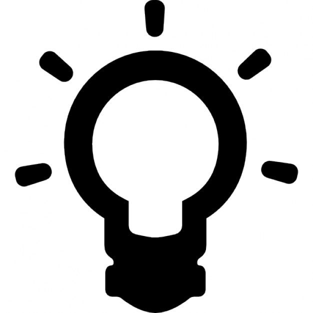 Coloriage d'une ampoule électrique suspendue dans un cadre simple Coloriage d'une ampoule électrique suspendue dans un cadre simple