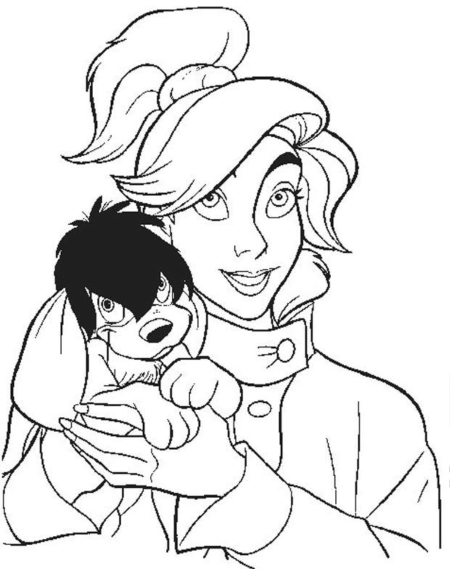 Anastasia en train de chanter, entourée de détails évocateurs