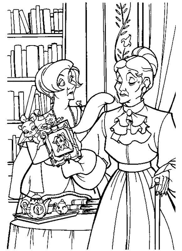 Anastasia et ses amis dans un décor royal