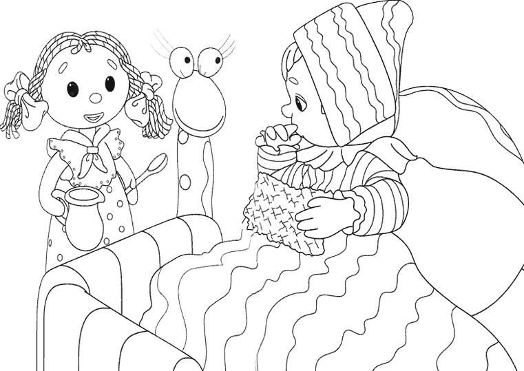 Andy Pandy et ses amis en pleine aventure dans la nature