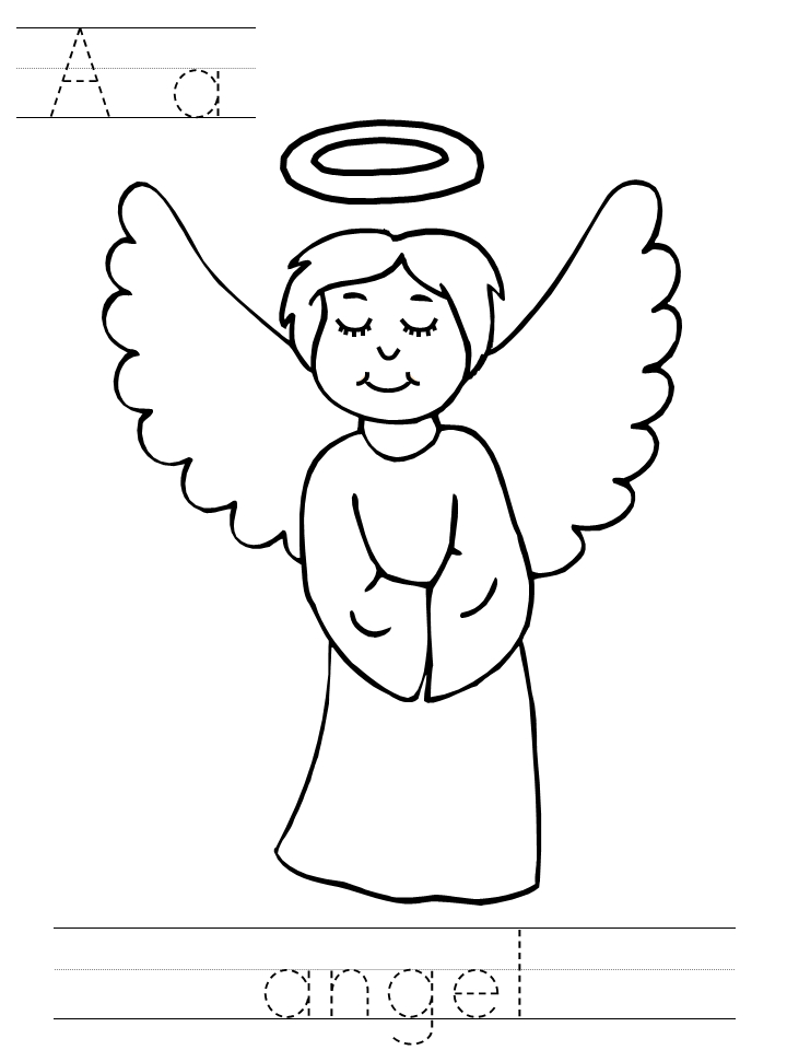 Un ange volant avec des ailes déployées dans un ciel étoilé
