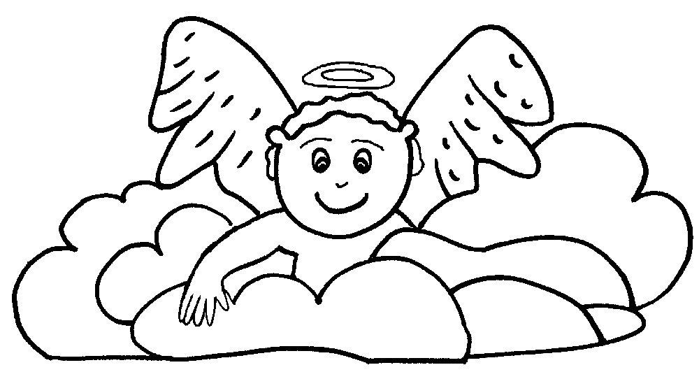 Un ange bienveillant avec des ailes déployées Un ange bienveillant avec des ailes déployées