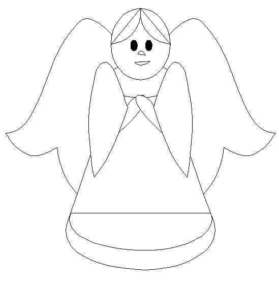 Un ange tenant une lyre dans un ciel étoilé