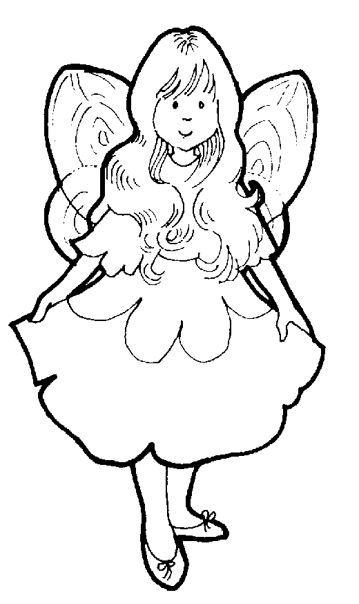 Un ange flottant parmi des nuages doux