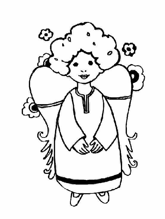 Un ange en plein vol dans un ciel étoilé