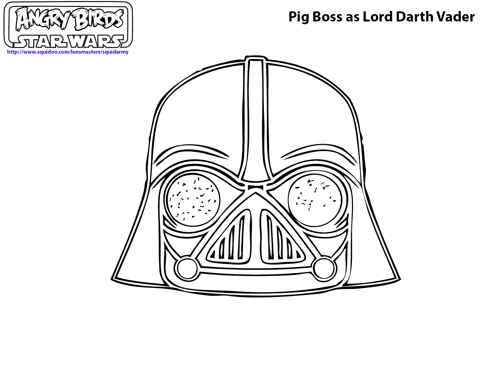 Coloriage d'Angry Birds au cœur d'une bataille
