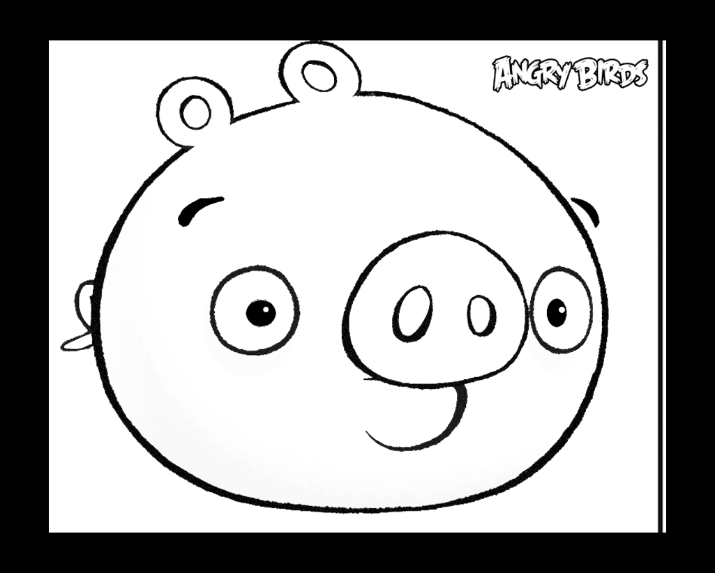 Coloriage d'un personnage d'Angry Birds en pleine action