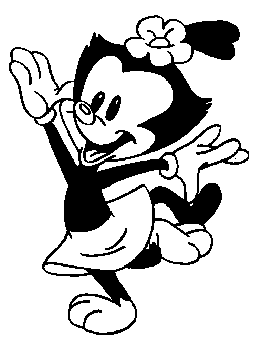 Les Animaniacs en pleine aventure dans un décor animé