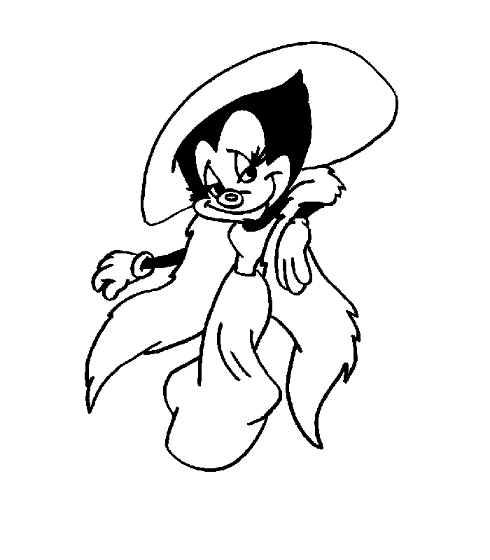 Les Animaniacs en pleine action dans un décor animé