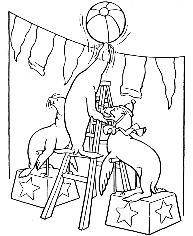 Un éléphant jongleur au sein d'un cirque animé