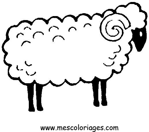 Coloriage d'animaux de la ferme dans un champ ensoleillé