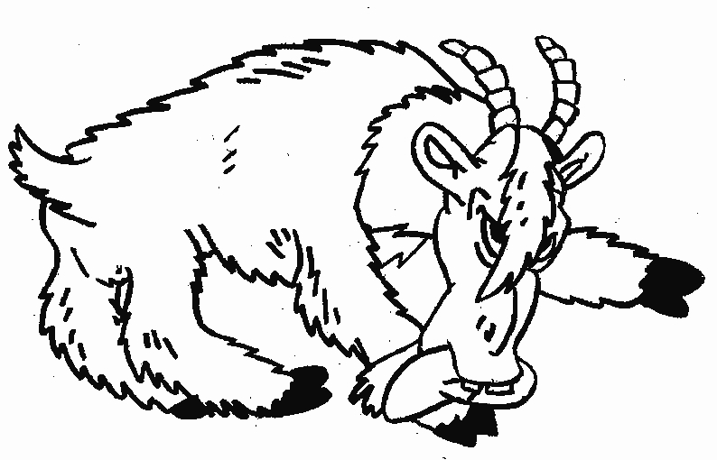 Coloriage d'animaux de la ferme dans un paysage champêtre