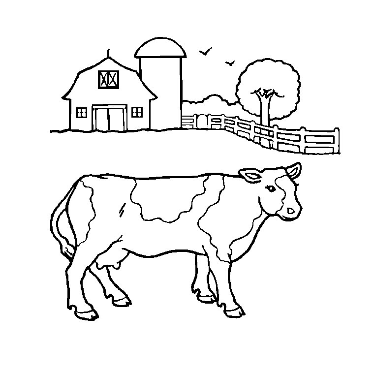 Un Coloriage Charmant des Animaux de la Ferme Un Coloriage Charmant des Animaux de la Ferme