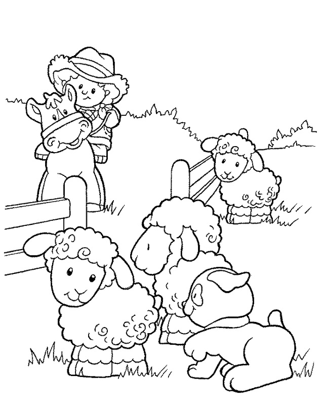 Un Charmant Coloriage d'Animaux de la Ferme