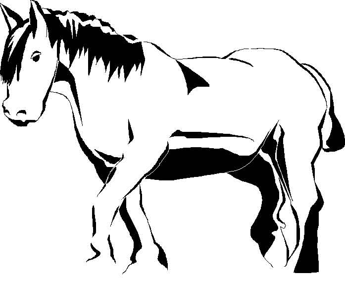 Coloriage d'animaux de la ferme dans un champ verdoyant