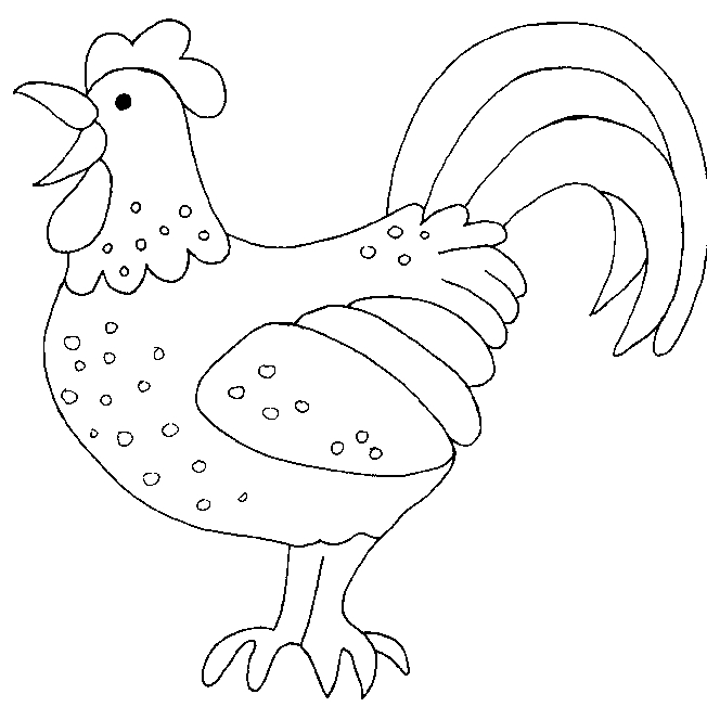 Coloriage d'animaux de la ferme en pleine activité