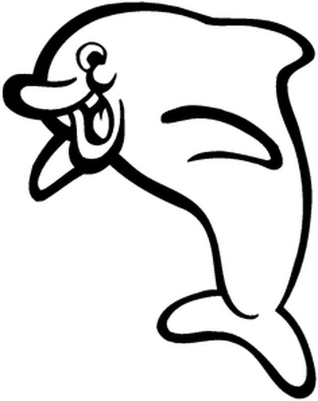Coloriage d'animaux marins évoluant dans un décor sous-marin