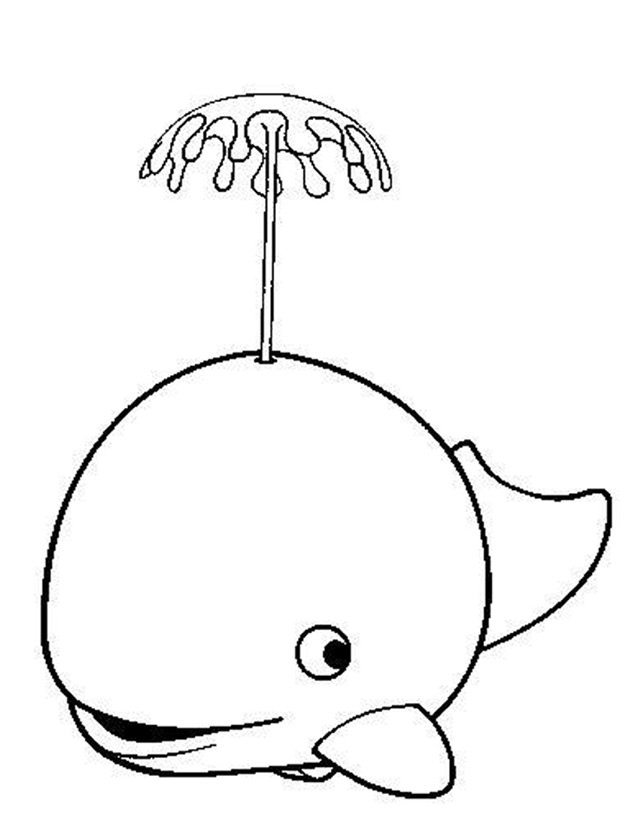 Coloriage d'animaux marins évoluant dans un décor sous-marin