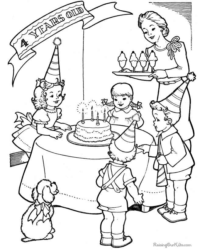 Un anniversaire joyeux avec des ballons et un gâteau