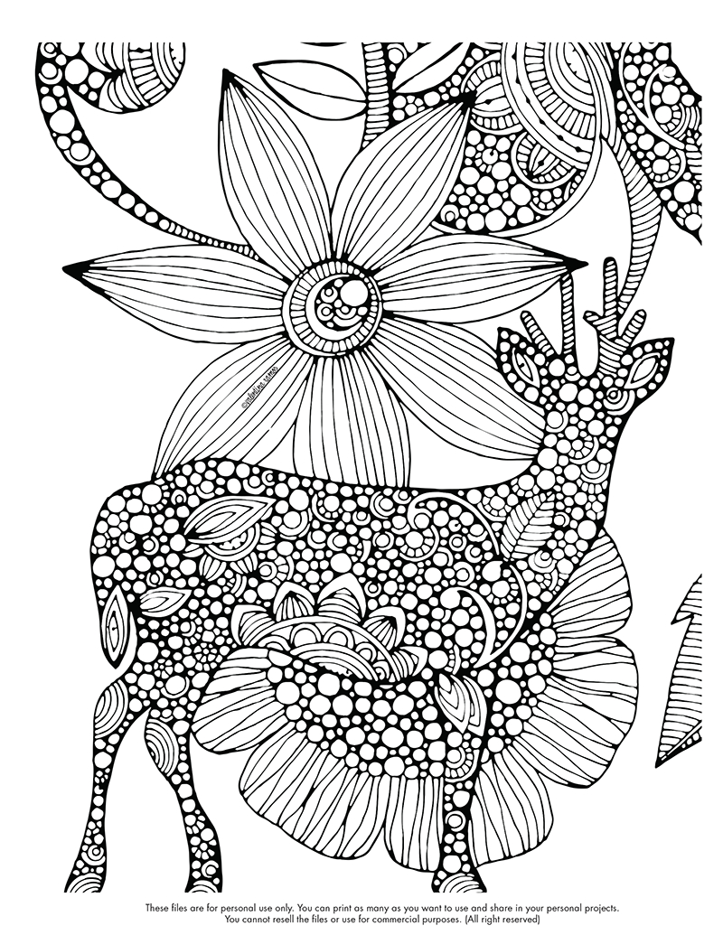 Coloriage antistress d'un mandala floral complexe Coloriage antistress d'un mandala floral complexe