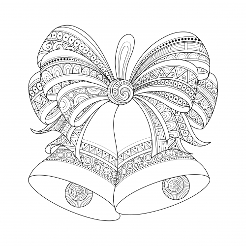 Coloriage antistress avec motifs géométriques et floraux