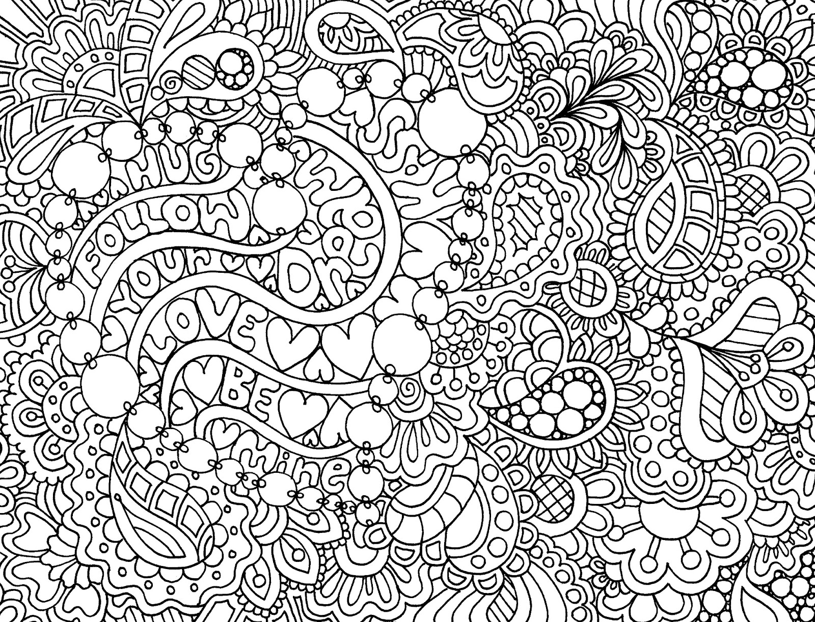 Coloriage antistress : motifs géométriques entrelacés sur fond blanc Coloriage antistress : motifs géométriques entrelacés sur fond blanc