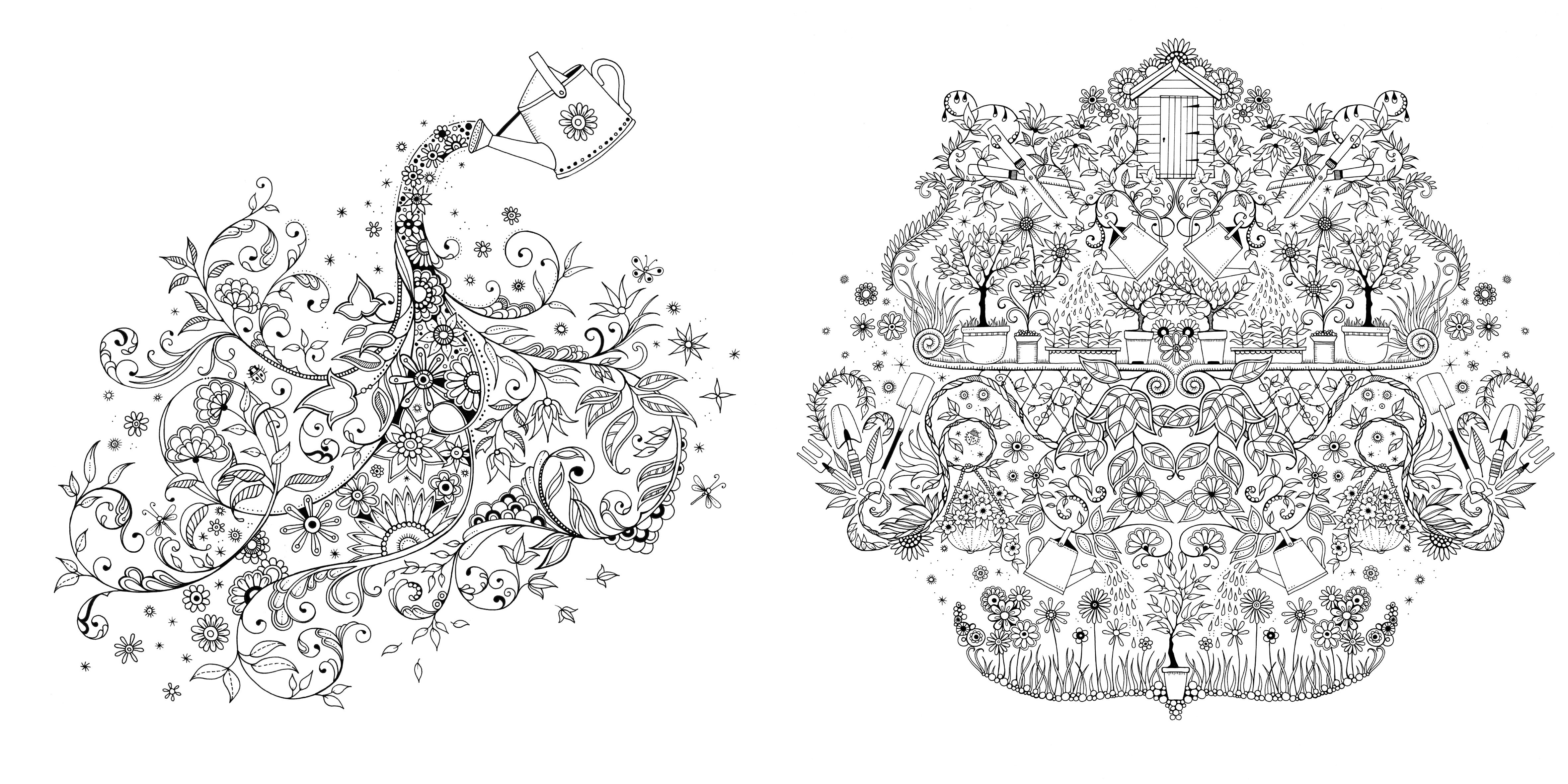 Coloriage antistress d'un motif géométrique complexe