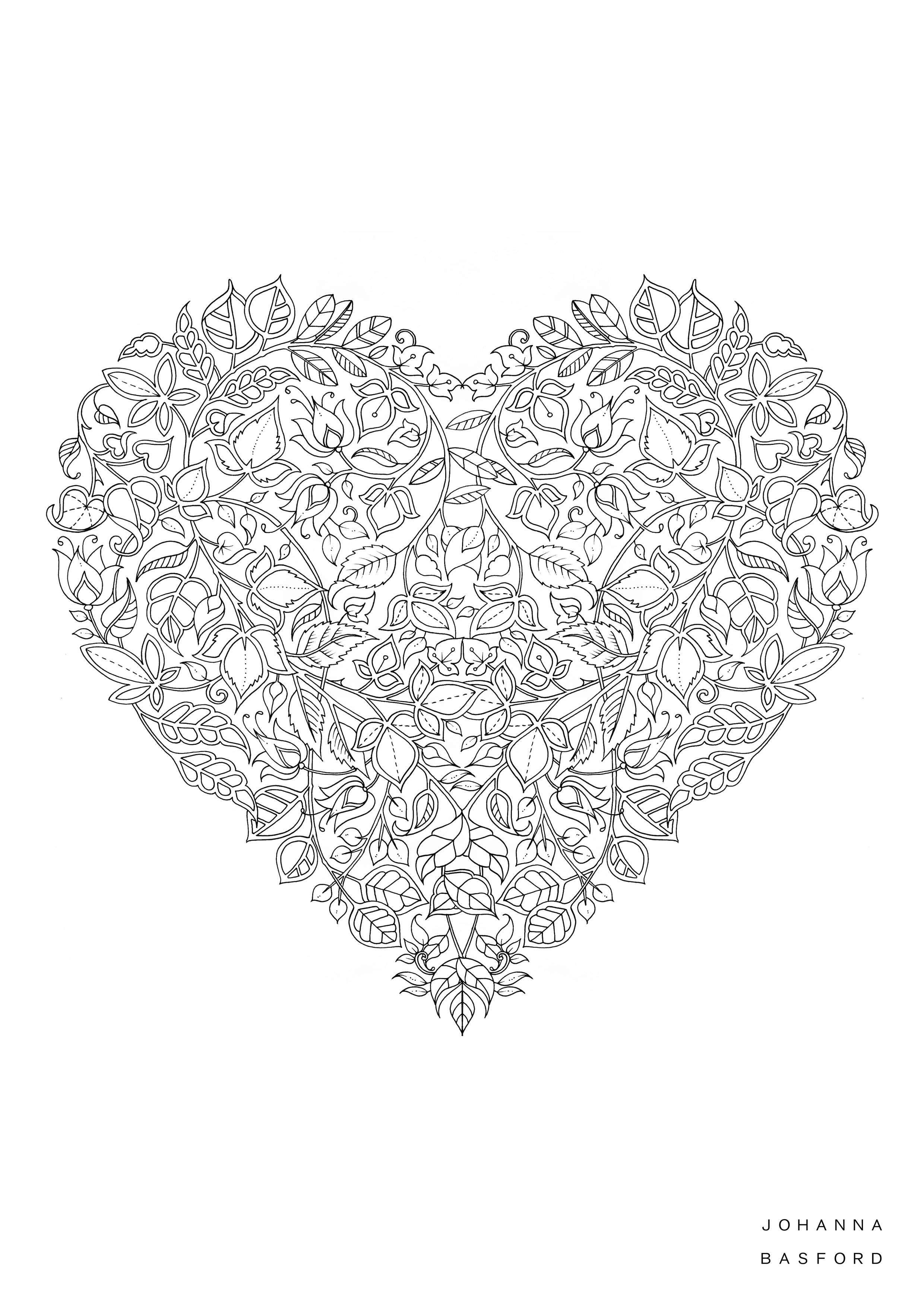 Coloriage antistress d'un motif géométrique complexe