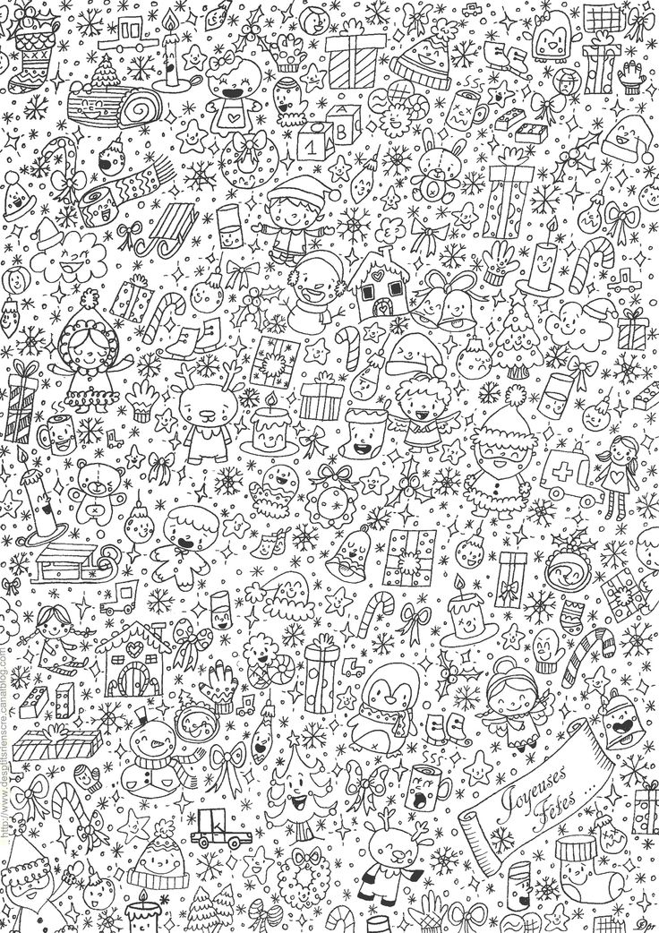 Coloriage antistress avec motifs géométriques et floraux