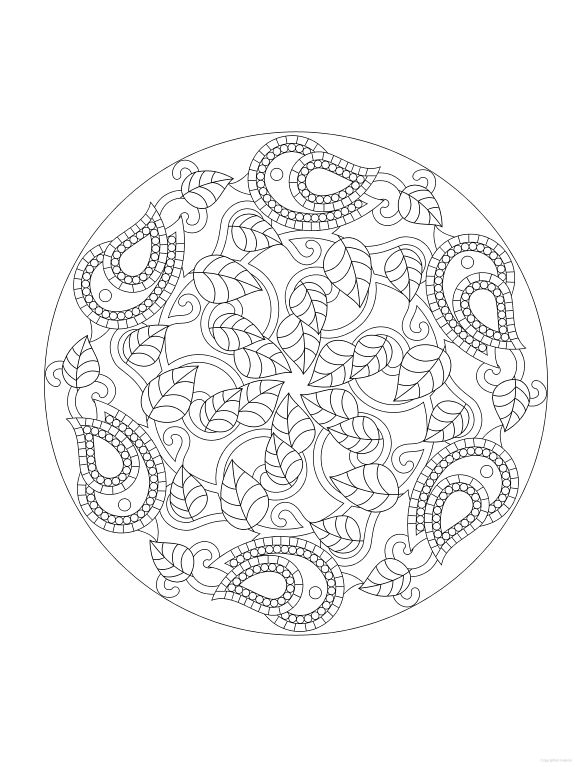 Coloriage antistress avec motifs géométriques et floraux Coloriage antistress avec motifs géométriques et floraux