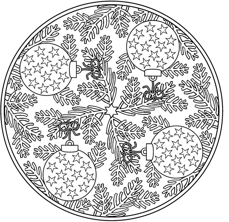 Coloriage antistress d'un motif géométrique complexe Coloriage antistress d'un motif géométrique complexe