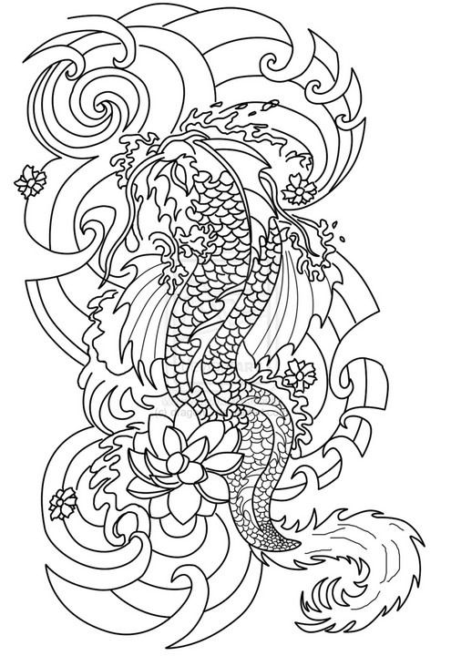 Coloriage d'un mandala complexe entouré de motifs floraux