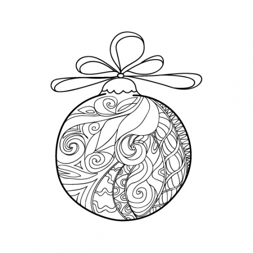 Coloriage d’un motif antistress complexe avec motifs floraux et géométriques