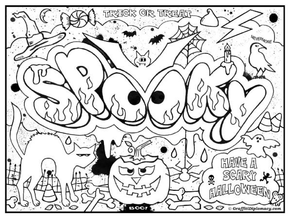 Coloriage antistress avec des motifs floraux et géométriques