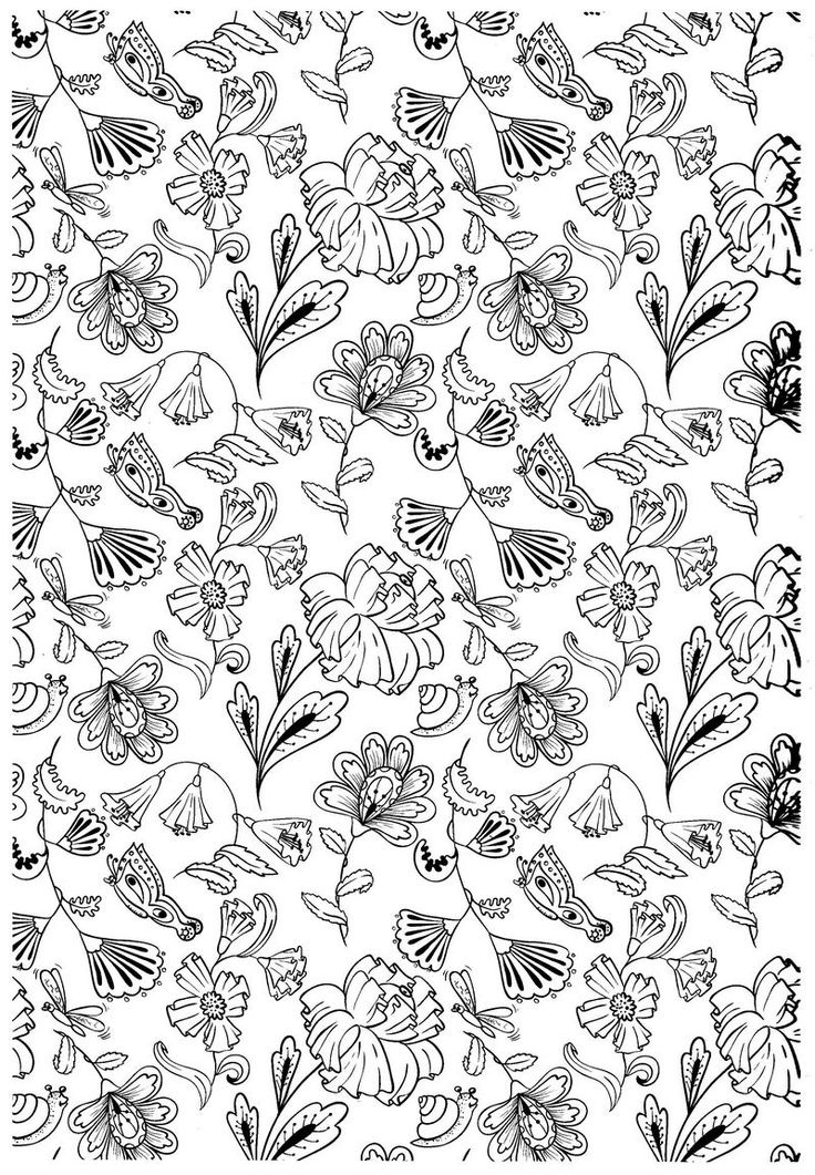 Coloriage antistress d'un motif géométrique complexe