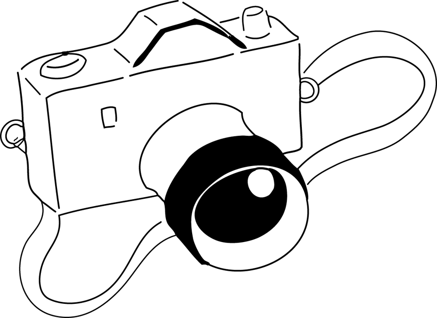 Coloriage Appareil photo #35600 à imprimer Coloriage Appareil photo #35600 à imprimer