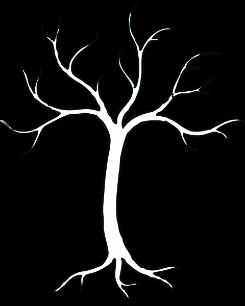 Coloriage d'un arbre majestueux dans un paysage naturel