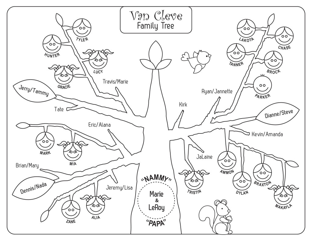 Coloriage d'un arbre majestueux avec un paysage naturel