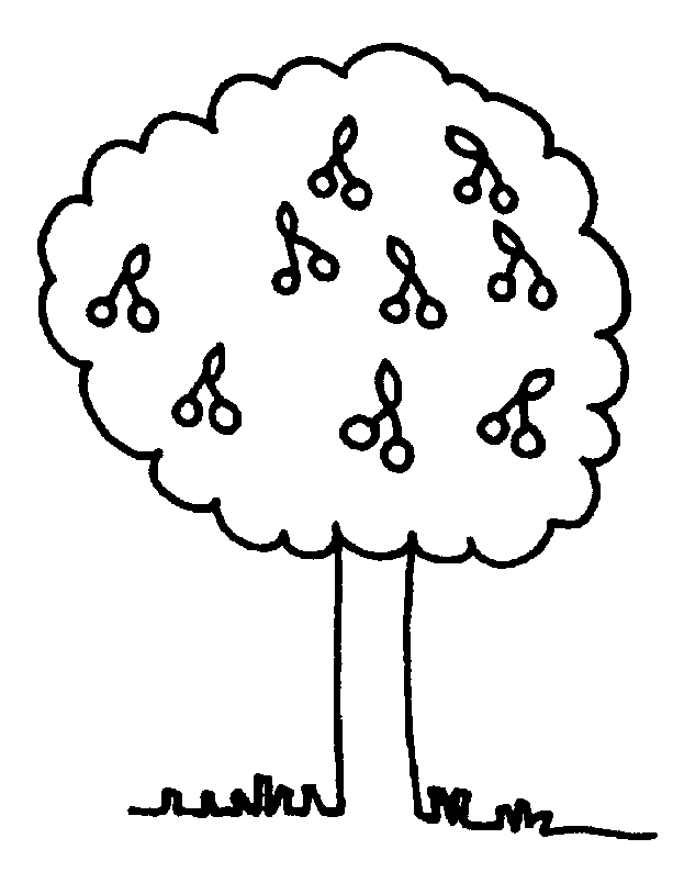 Coloriage d'un arbre majestueux dans un paysage naturel Coloriage d'un arbre majestueux dans un paysage naturel