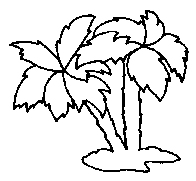 Coloriage d'un arbre majestueux avec des feuilles et un tronc détaillé