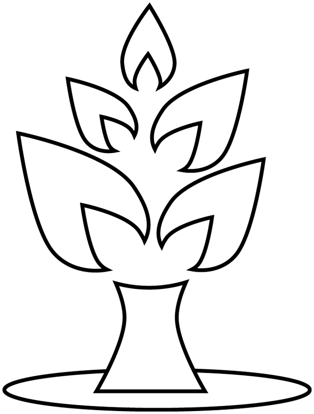 Coloriage d'un arbre majestueux dans un paysage naturel