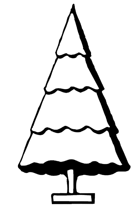 Coloriage d'un arbre majestueux avec des feuilles et un sol verdoyant Coloriage d'un arbre majestueux avec des feuilles et un sol verdoyant