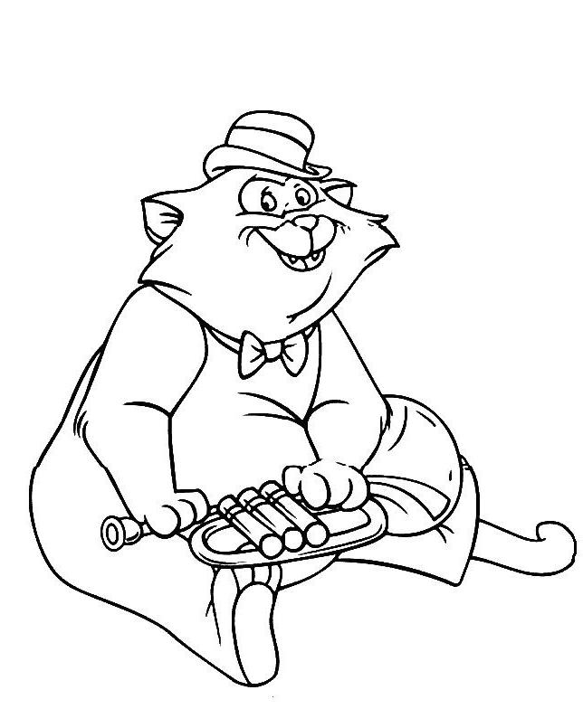 Les aristochats en pleine aventure dans un jardin fleuri