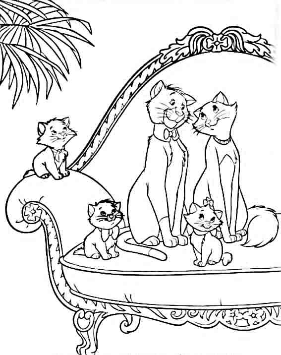 Les Aristochats en pleine aventure au milieu de la nature
