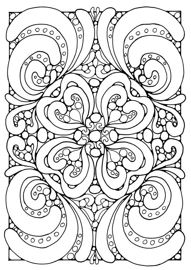 Coloriage d'un mandala floral complexe avec motifs géométriques Coloriage d'un mandala floral complexe avec motifs géométriques