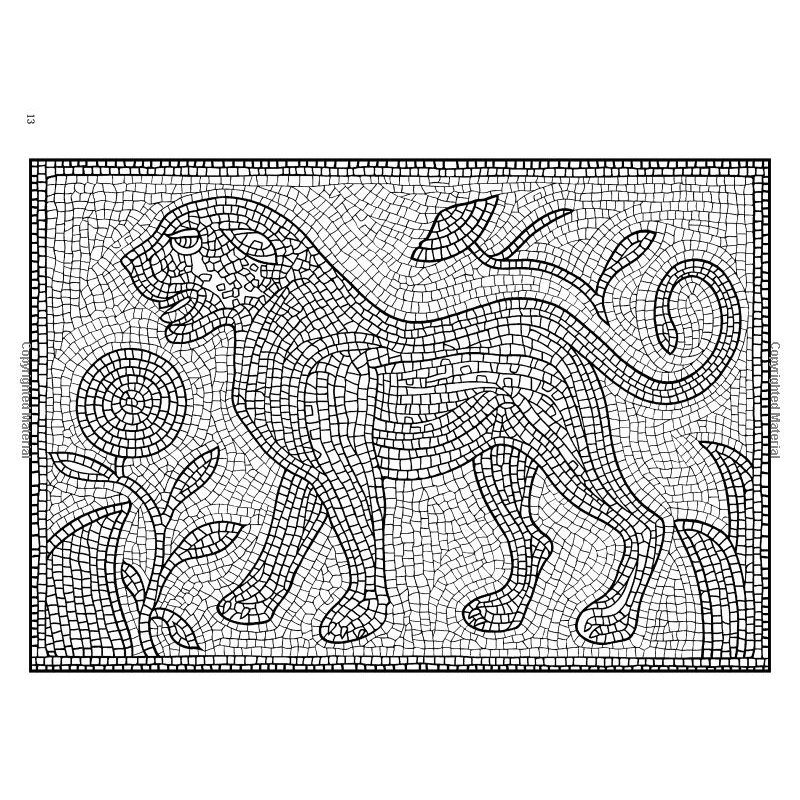 Coloriage d'une scène d'art-thérapie avec motifs floraux Coloriage d'une scène d'art-thérapie avec motifs floraux